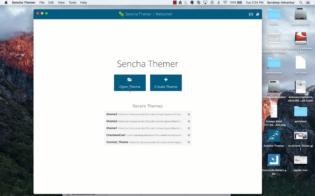 Sencha Architect - Create Beautiful Apps with 300+ New Theme Variables and Import Themes from Themer 1.2