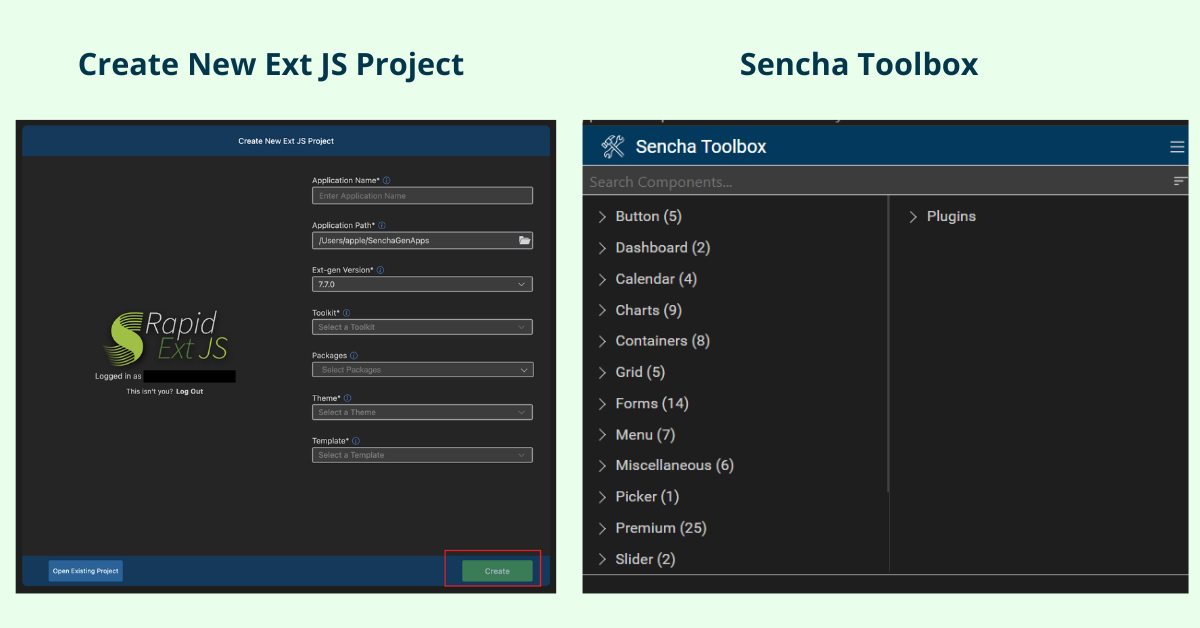 Sencha Toolbox